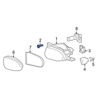 Dodge OE - Bumper Cover Screw