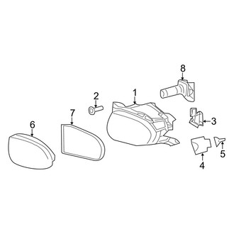 Dodge OE - Front Lamps - Fog Lamps (Extended Cargo Van / Standard Cargo Van / Standard Passenger Van)
