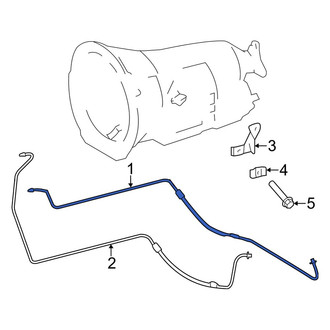 Dodge OE - Automatic Transmission Oil Cooler Tube