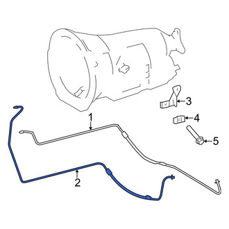 Dodge OE - Automatic Transmission Oil Cooler Tube