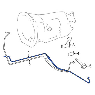 Dodge OE - Automatic Transmission Oil Cooler Tube