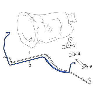 Dodge OE - Automatic Transmission Oil Cooler Tube
