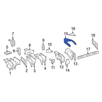 Dodge OE - Rear Frame Rail Bracket