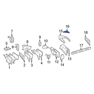 Dodge OE - Chassis Frame Reinforcement