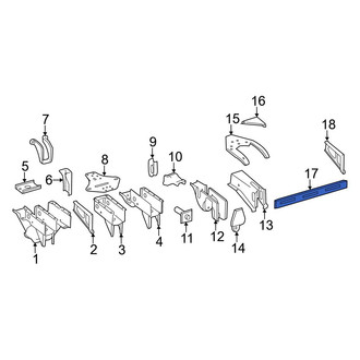 Dodge OE - Front Chassis Frame Reinforcement