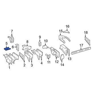 Dodge OE - Frame Rail Bracket