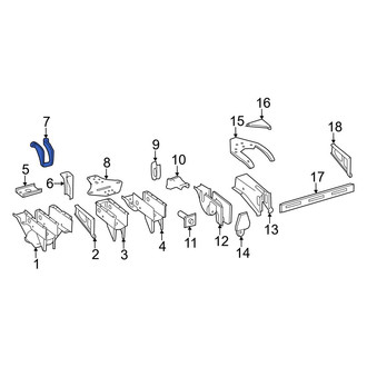 Dodge OE - Front Frame Rail Bracket