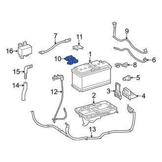 Dodge OE - Battery Cable Terminal End