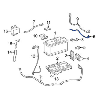 Dodge OE - Body Electrical Ground Strap