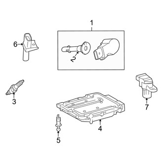 Dodge OE - Electrical - Ignition System (Extended Cargo Van / Standard Cargo Van / Standard Passenger Van 3.5L)