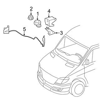Dodge OE - Electrical - Alarm System (Extended Cargo Van / Standard Cargo Van / Standard Passenger Van)