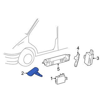 Dodge OE - Tire Pressure Monitoring System (TPMS) Sensor
