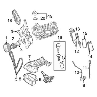 Dodge OE - Engine Parts (Extended Cargo Van / Standard Cargo Van / Standard Passenger Van 3.5L)