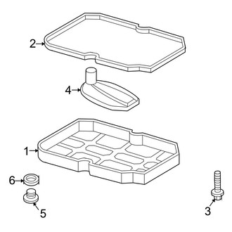 Dodge OE - Transmission Components (Extended Cargo Van / Standard Cargo Van / Standard Passenger Van)