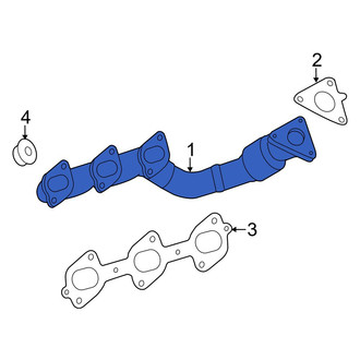Dodge OE - Left Exhaust Manifold