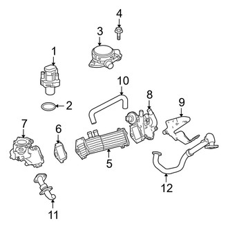 Dodge OE - Emission System - Emission Components (Extended Cargo Van / Standard Cargo Van / Standard Passenger Van 3.0L)