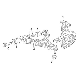 Dodge OE - Front Suspension - Suspension Components