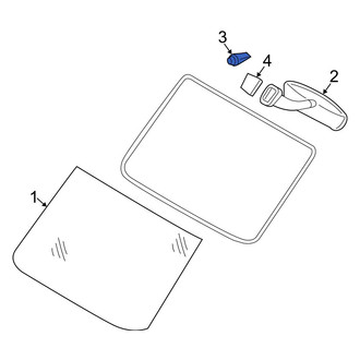Dodge OE - Front Windshield Adhesive Kit