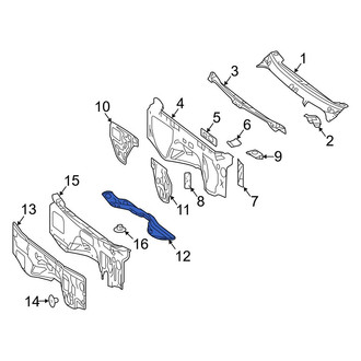 Dodge OE - Lower Cowl Panel