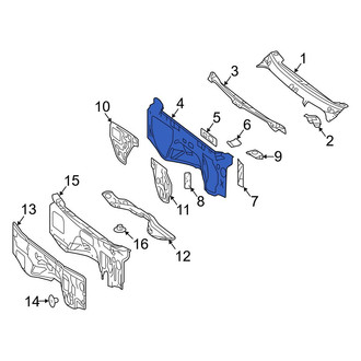 Dodge OE - Upper Firewall