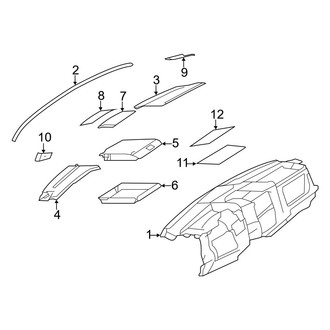 Dodge OE - Instrument Panel (Extended Cargo Van / Standard Cargo Van / Standard Passenger Van)