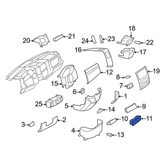 Dodge OE - CD Changer Bracket