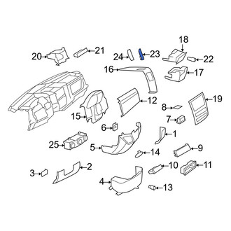 Dodge OE - Mobile Phone Control Module Bracket