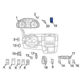 Dodge OE - Keyless Entry Transmitter
