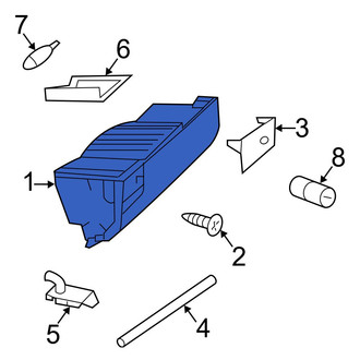 Dodge OE - Front Glove Box