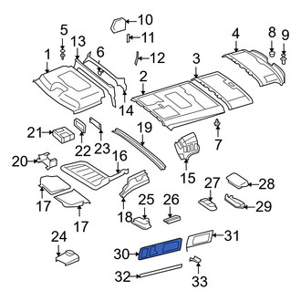 Dodge OE - Front Right Upper Roof Panel Reinforcement