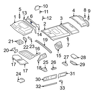 Dodge OE - Headliner Rivet