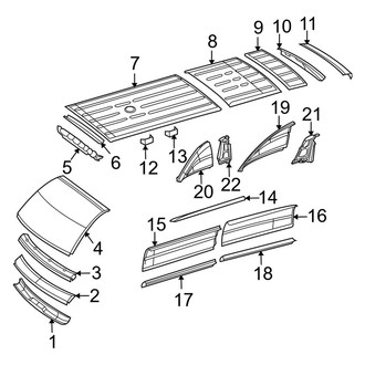 Dodge OE - Roof & Components (High Roof)