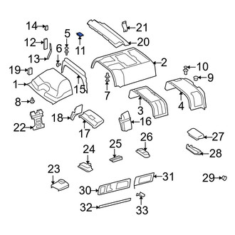 Dodge OE - Headliner Clip