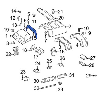 Dodge OE - Roof Opening Trim
