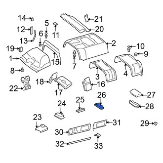 Dodge OE - Rear Cargo Area Light