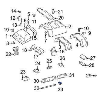 Dodge OE - Roof Bow Bracket