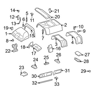 Dodge OE - Roof - Interior Trim (High Roof)