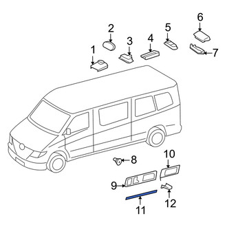 Dodge OE - Right Lower Roof Panel Reinforcement