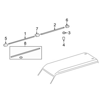 Dodge OE - Roof - Luggage Carrier (High Roof)