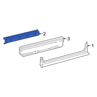 Dodge OE - Left Outer Rocker Panel Reinforcement