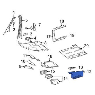 Dodge OE - Right Door Sill Plate