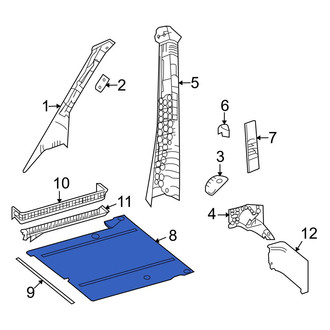 Dodge OE - Right Floor Mat