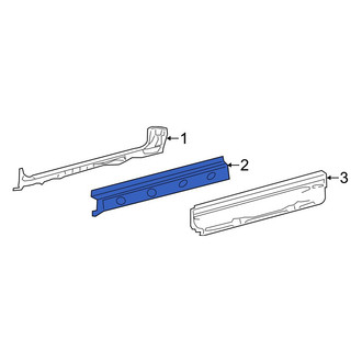 Dodge OE - Left Outer Rocker Panel Reinforcement
