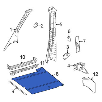 Dodge OE - Left Floor Mat