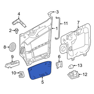 Dodge OE - Front Left Lower Door Panel Insert