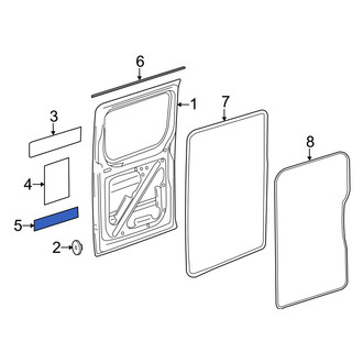 Dodge OE - Door Shell Insulator