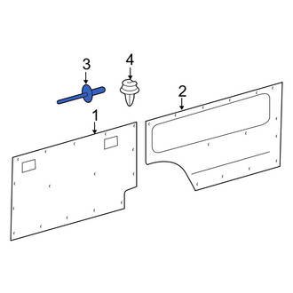 Dodge OE - Headliner Rivet