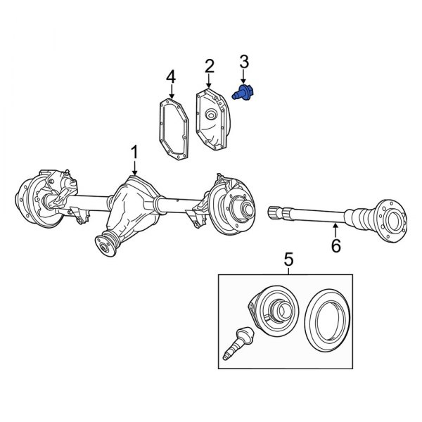 Differential Cover Bolt