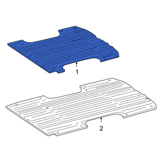 Dodge OE - Rear Floor Pan