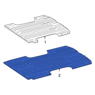 Dodge OE - Rear Floor Pan